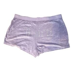 Juicy Couture Rhinestone‎ Velour Shorts